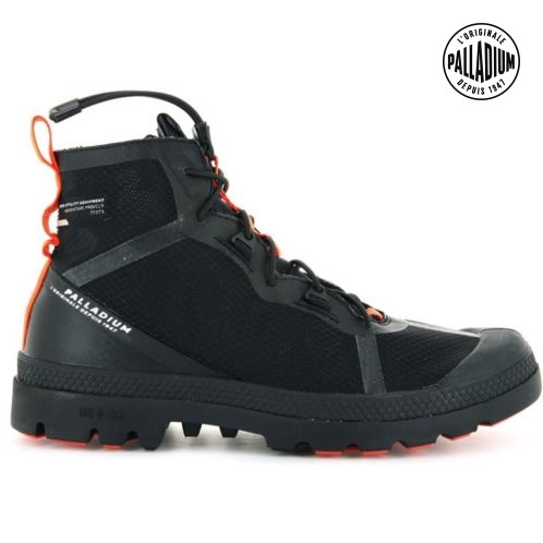 Palladium Travel Lite+ Adventure High Tops Sneaker Herren Schwarz | CH-2BIQ1