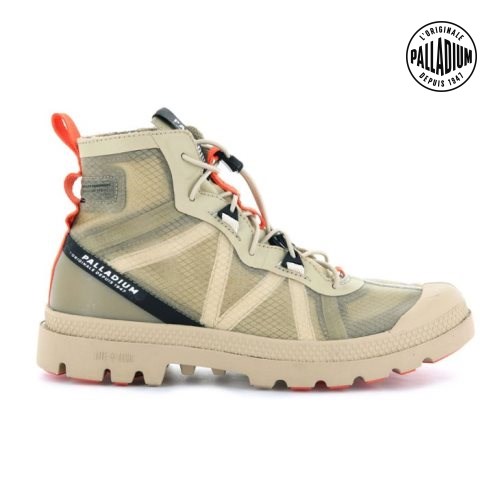 Palladium Travel Lite+ Adventure Stiefel Damen Beige | CH-1CUG2