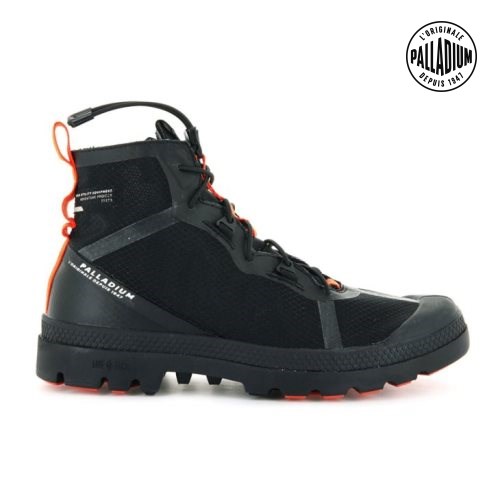 Palladium Travel Lite+ Adventure Stiefel Damen Schwarz | CH-7XAJ2